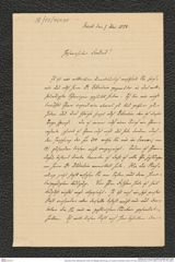 Nachlass Franz Steindachner, Brief und Beilage (Rechnung) von Gustav Schneider (senior) an Franz Steindachner (07.05.1884), Inv.Nr. 461.40, Seite 3